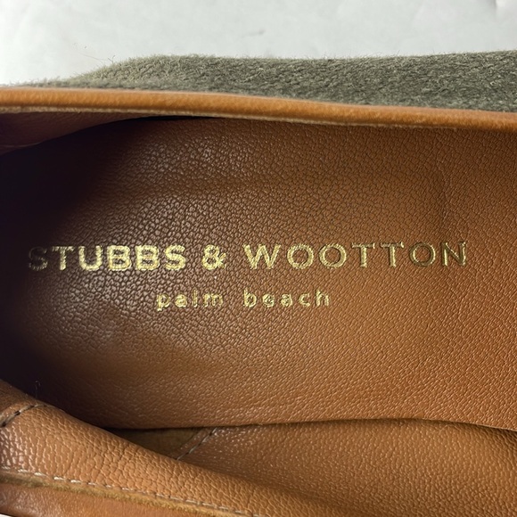Stubbs & Wootton Palm Beach Rooster Embroidered Loafers - Picture 11 of 11